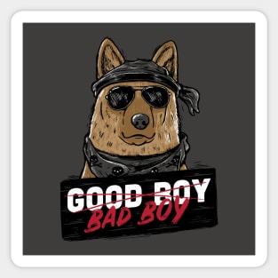 Good Boy Bad Boy Sticker